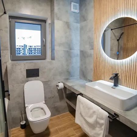 Luxury 2-bedroom 2-bath With Balcony Near Pipera Metro Διαμέρισμα