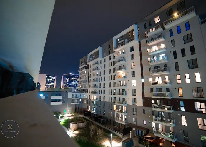 Luxury 2-bedroom 2-bath With Balcony Near Pipera Metro